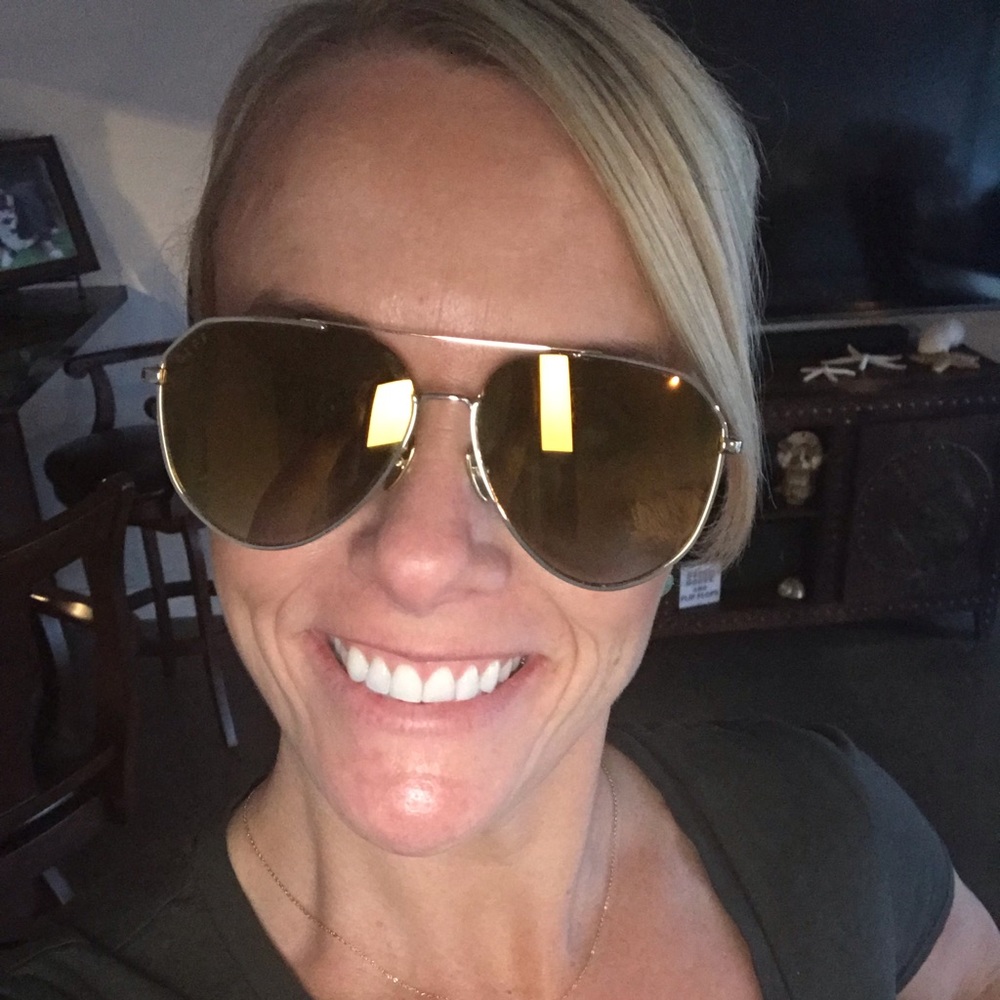 Diff aviator sunglasses